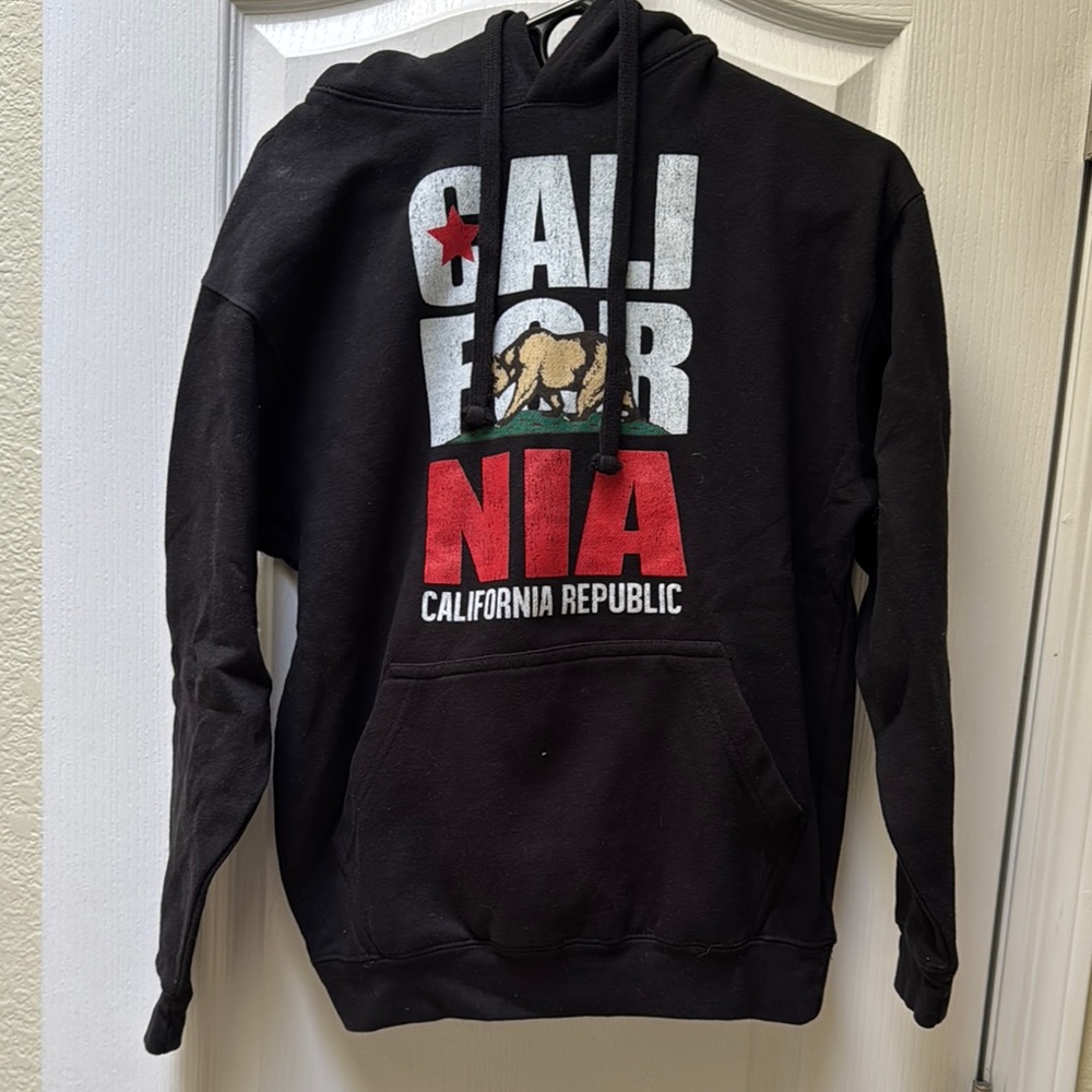 California Republic Black Hoodie